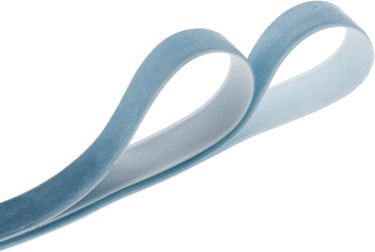 Vintage Dusty Blue Velvet Ribbon Christmas Ribbon for Gift Wrapping Crafts Christmas Tree Ornaments Garland Decorations, 1-1/2 Inch X 25Yd - Crafty Corner