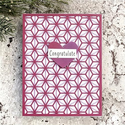 Metal Cutting Dies DIY Embossing Stencil Template Scrapbooking Card Making Mold Photo Album Arts Crafts Tools