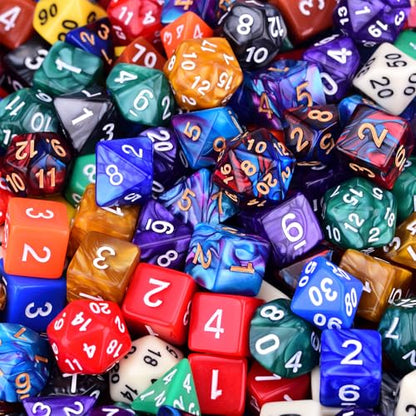 Extended Dice RPG Set (465 Count)