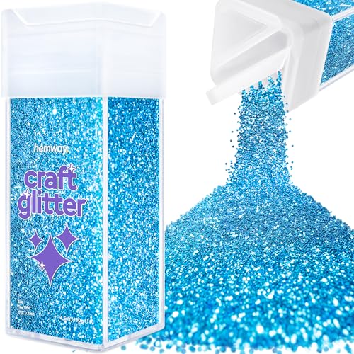 Craft Glitter Shaker Ocean Blue 130g Fine (3.8 Ounce)