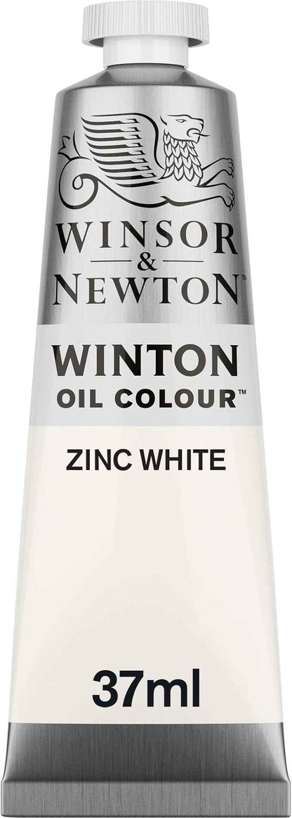 Winsor & Newton Winton Oil Color, 37ml (1.25-oz) Tube, Zinc White