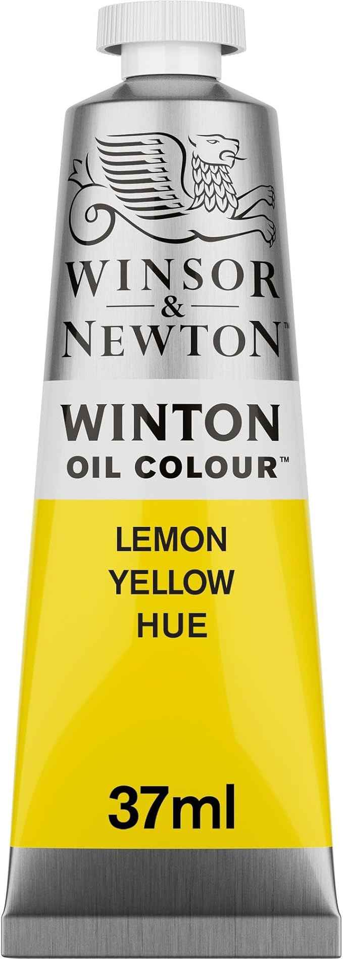 Winsor & Newton Winton Oil Color, 37ml (1.25-oz) Tube, Lemon Yellow Hue