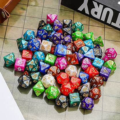 Polyhedral Dice Set (70 Count)
