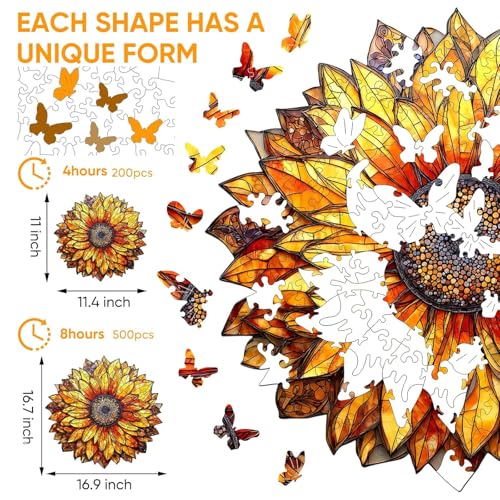 Wooden Puzzles for Adult 500 Piece