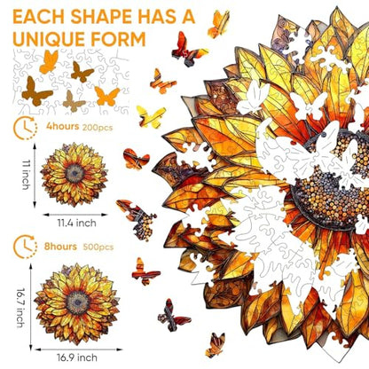 Wooden Puzzles (200 Count)