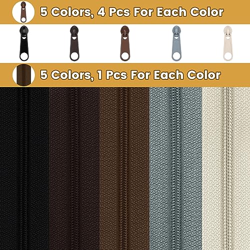 3 mm Nylon Endless Zipper Set with Slider