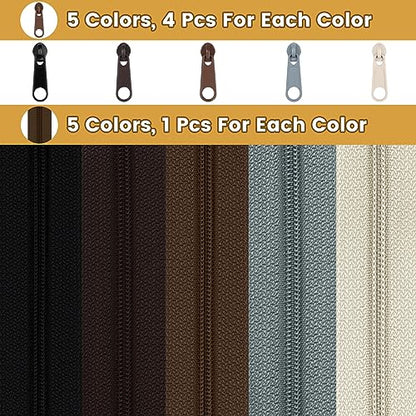 3 mm Nylon Endless Zipper Set with Slider