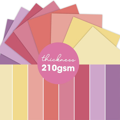 160 sheets Essential Variety Pack Cardstock Paper Pad 4 Pack 32 colors Scrapbook Decorative Paper for Card Making Journaling Origami Scrapbook Paper Scrapbooking Supplies - Crafty Corner
