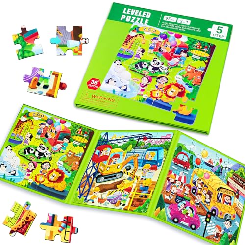 Magnetic Puzzles for Kids Ages 4 (97 Count)
