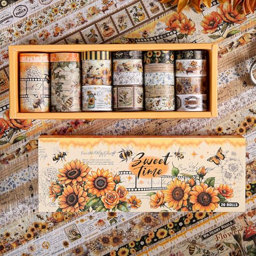 Washi Tape Set 20 Rolls (20 Count)