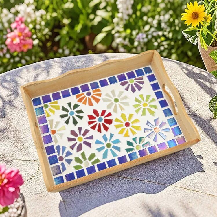 Vitreous Mosaic Tiles for Crafts Bulk (2.2 pound(s))