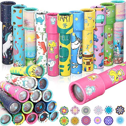 24 Pcs Classic Kaleidoscopes for Kids Vintage Toys Party Favor (24 Count)