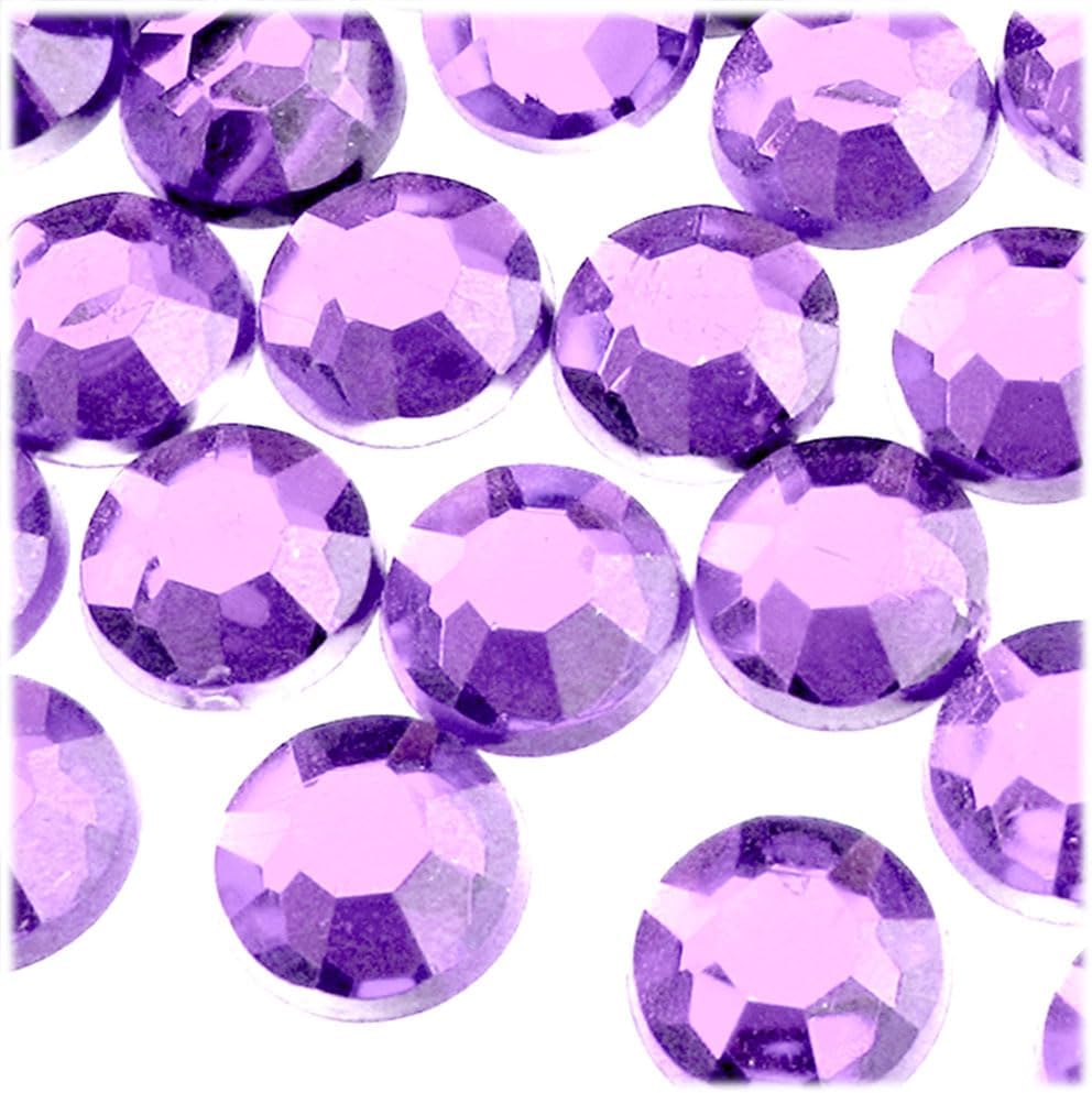 The Crafts Outlet 72pc Rhinestones Round 20mm - Jewel Tone Assortment - Crafty Corner