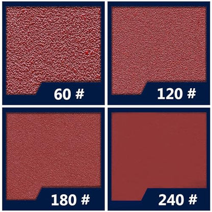 160Pcs Sandpaper for Skil Detail Sander with 3Pcs Foam Sanding Pad