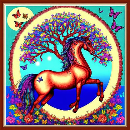 Stamped Cross Stitch Kits Full Range of Embroidery Patterns Starter Kits for Beginners Adult DIY Cross Stitches Needlepoint Kits 11CT
