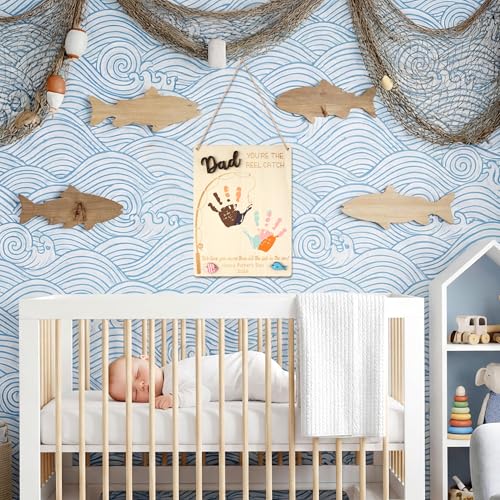 3D Father's Day Baby's Handprint Art Craft