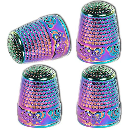 4Pcs Sewing Thimbles