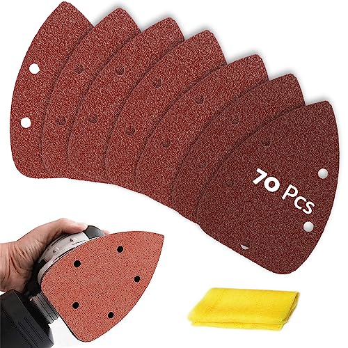 Mouse Sander Sandpaper 70pcs (70 Count)