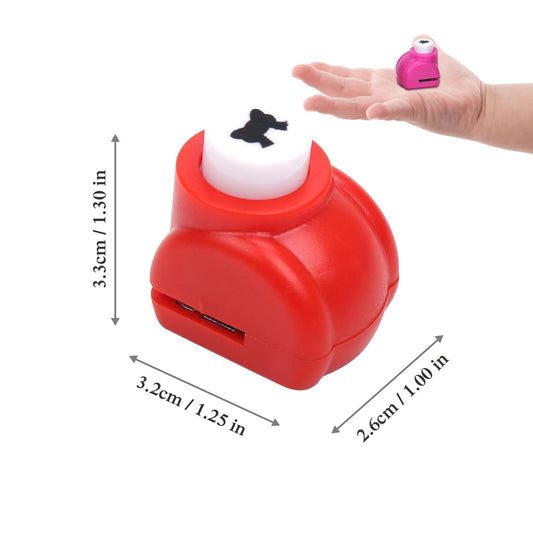 Paper Punches,15pcs Punch Craft Set Mini Punches Hole Punch Shapes Hole Punch Shape Scrapbooking Supplies for Kindergarten Teacher Office Supplies Kids - Crafty Corner