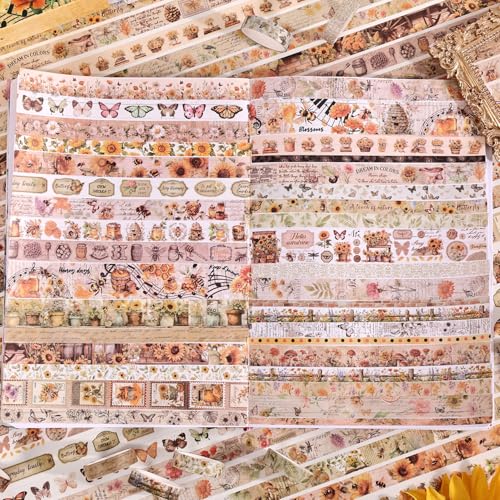 Natural Washi Tape Set (42 Count)