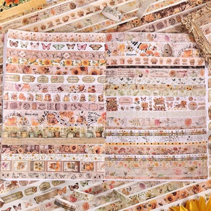 Natural Washi Tape Set (42 Count)