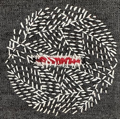 Sashiko Stencil Embroidery Stencils for Crafts Reusable 8"x6"