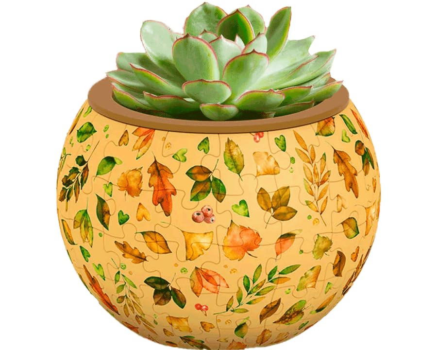 3D Puzzle Planter 80 Pieces
