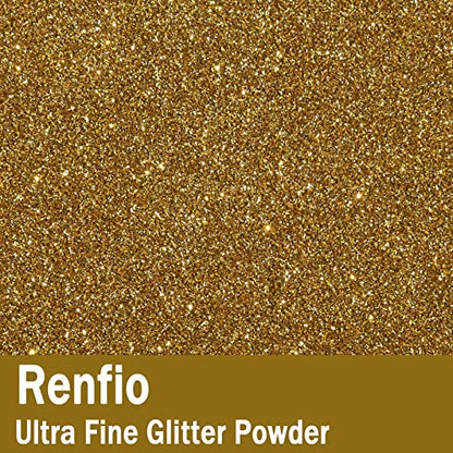Ultra Fine Glitter Powder Metallic Resin Glitter 2.11 Oz