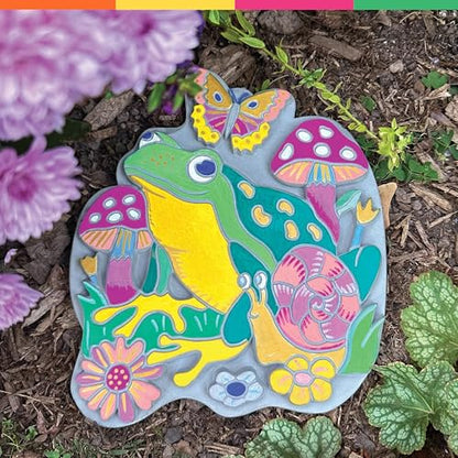 Marker by Numbers Garden Stone Craft Kit for Kids