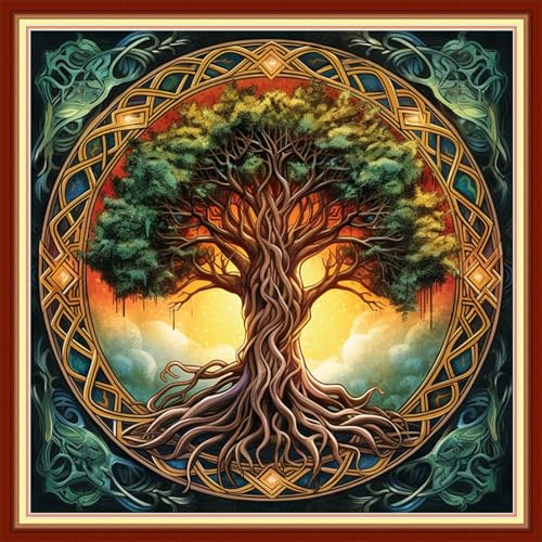 Beginners Cross Stitch Kits Stamped Full Range of Embroidery Kits for Adults DIY Cross Stitches kit Embroidery Patterns for Needlepoint kit