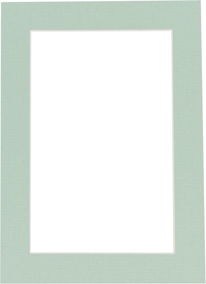 5x7 Mat for 8.5x11 Frame - Precut Mat Board Acid-Free Honeydew Green 5x7 Photo Matte For a 8.5x11 Picture Frame, Premium Matboard for Family Photos, Show Kits, Art, Picture Framing, Pack of 1 Mat
