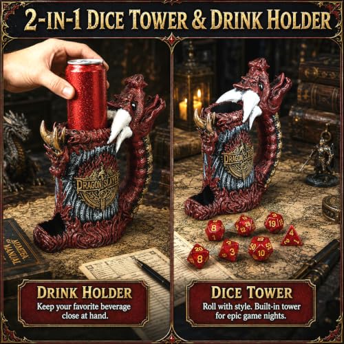 Dice Tower Mug Gray