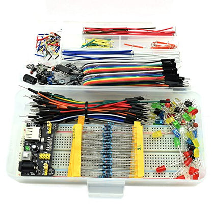 Electronic Component Assorted Kit for Arduino (458 Count)