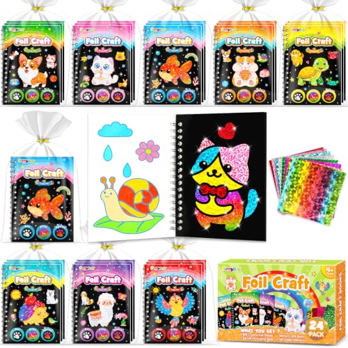 Foil Art Party Favors for Kids (24 Count)