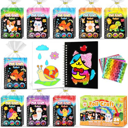 Foil Art Party Favors for Kids (24 Count)