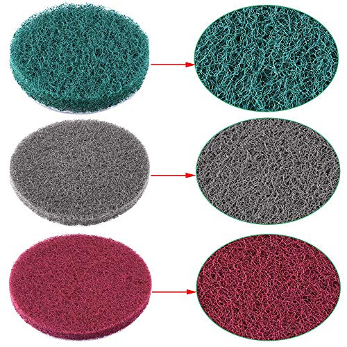 4 Inch 26 PCS Scouring Pads Drill Brush Power Scrubber Cleaning Kit