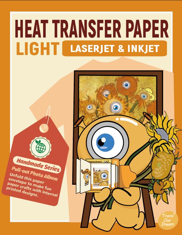 Heat Transfer Paper for Laser & Inkjet Printer