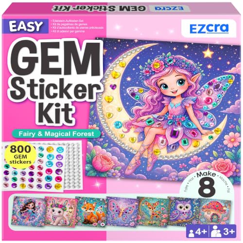 Gem Sticker Kit for Kids