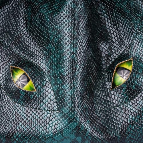 Large DND Dice Bag Leather Dice Storage Bag Dark Green D&D Drawstring Pouch with Pockets for RPG Table Games (4.5 Ounce)