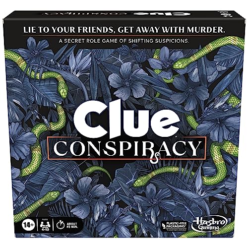 Clue Conspiracy Board Game for Adults and Teens