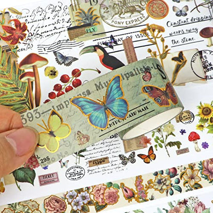 37 Rolls Vintage Washi Tape Set (37 Count)