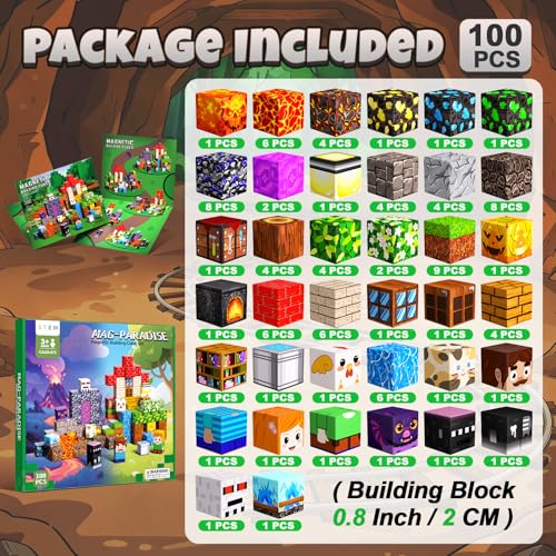 Magnetic Blocks (100 Count)
