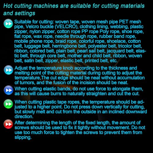 DRQG50 B Heat Cutting Ribbon Cutter