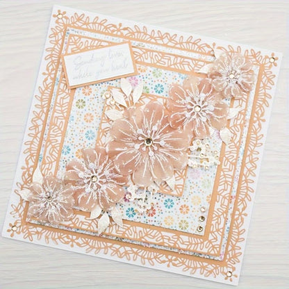 Flowers Metal Cutting Die for Scrapbooking