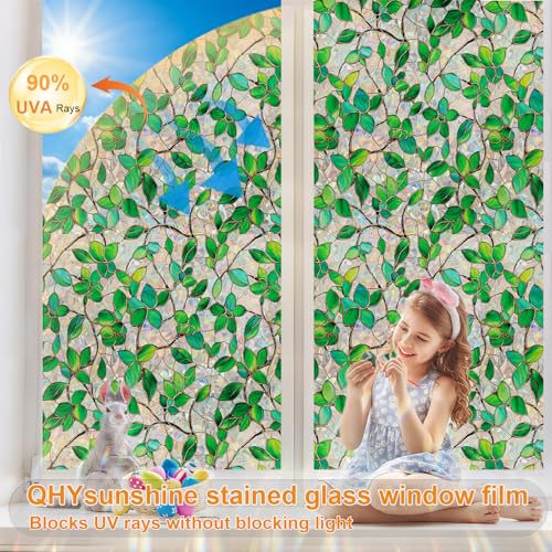 Window Privacy Film Stained Glass Window Film Rainbow Window Film Window clings Non