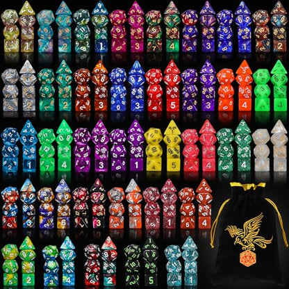 35 Sets Polyhedral Dice (245 Count)
