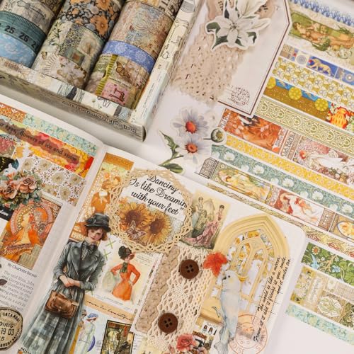 Vintage Washi Tape Set
