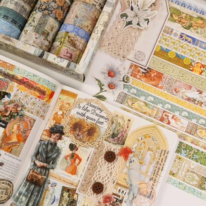 Vintage Washi Tape Set