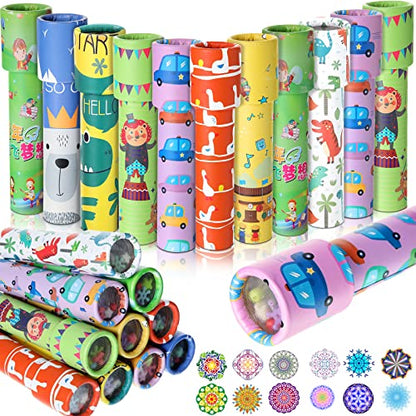 24 Pcs Classic Kaleidoscopes for Kids Vintage Toys Party Favor (24 Count)