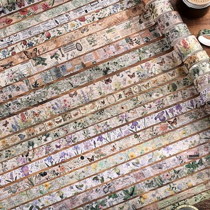 42 Rolls Vintage Washi Tape Set (42 Count)
